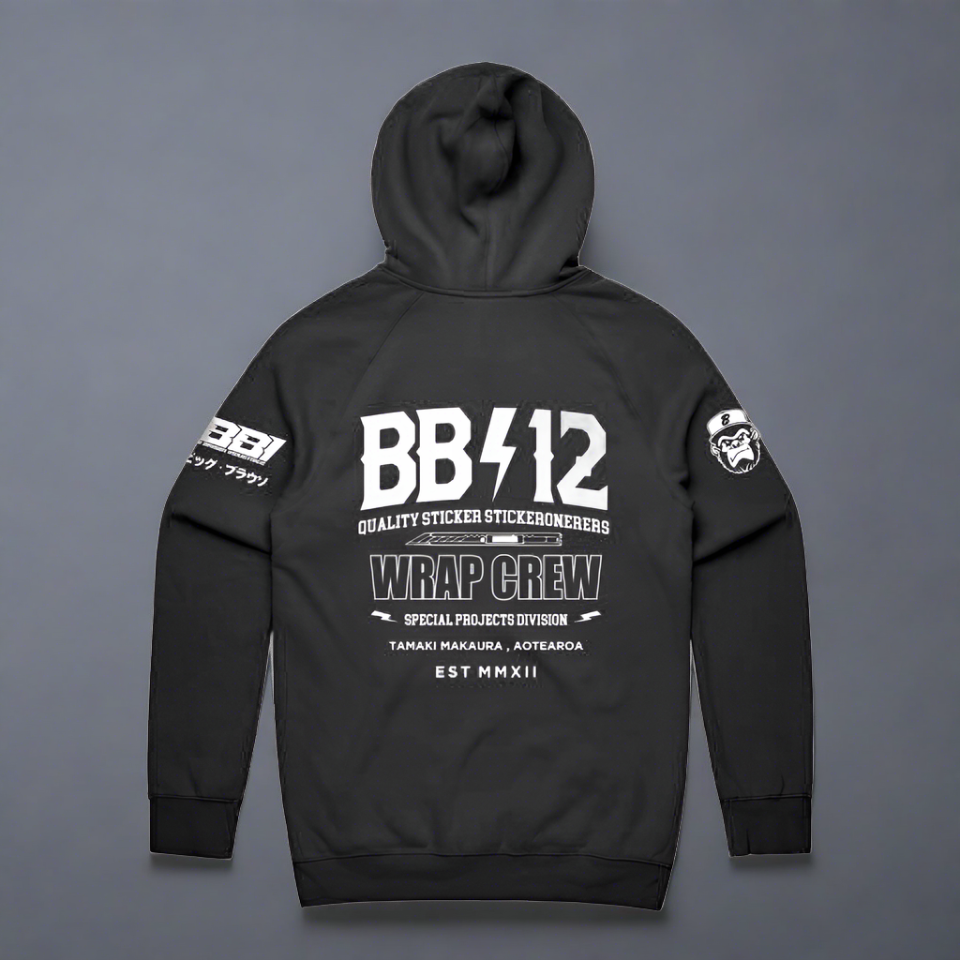 BB Wrap Hoody - Black