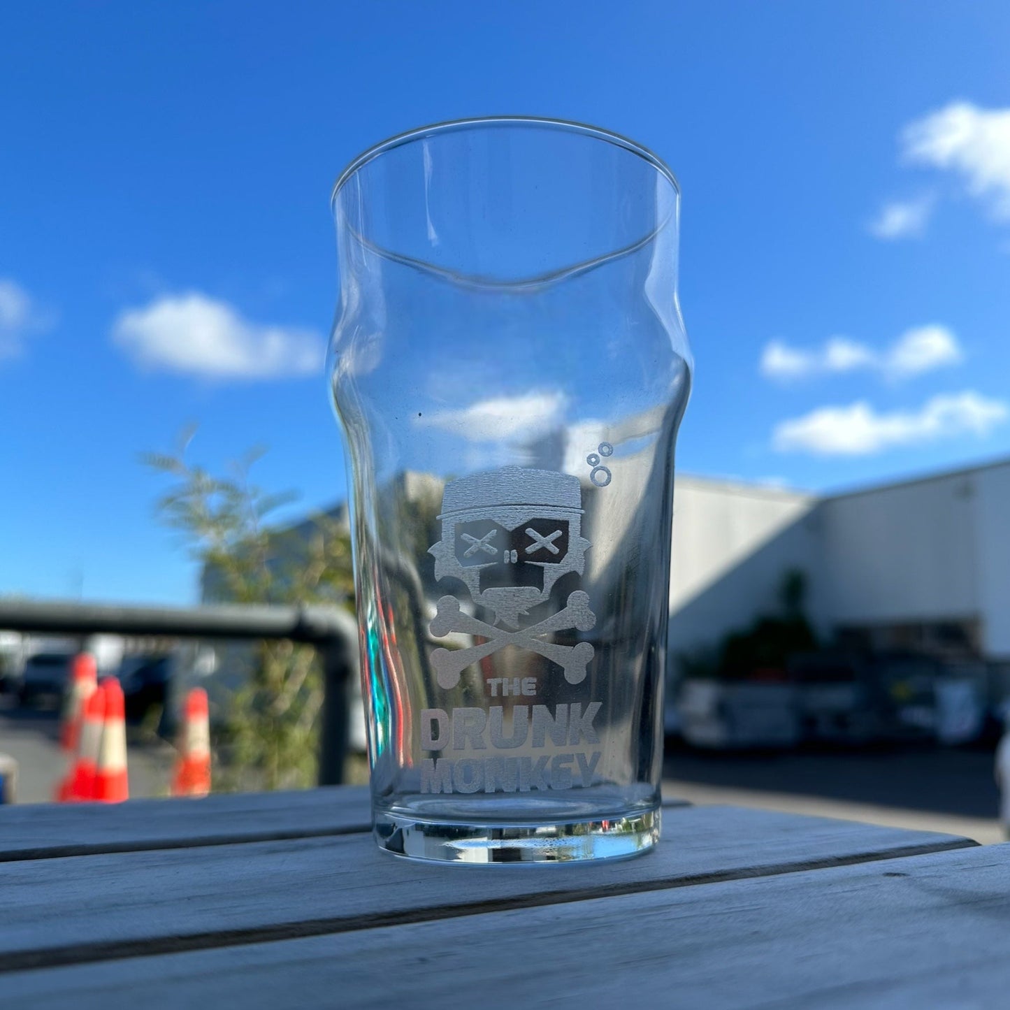 The Drunk Monkey Beer Glasses - 4 pack