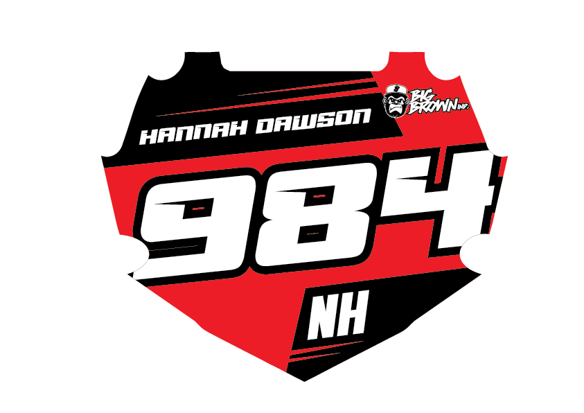 BMX Box Number Plate Graphic – Big Brown Industries