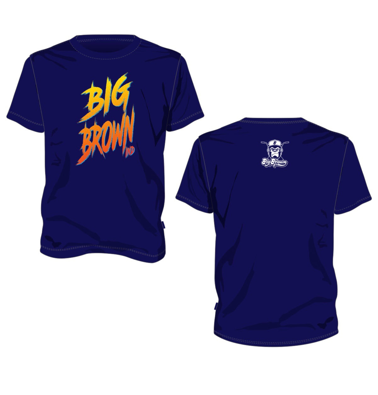 Retro Navy Tee