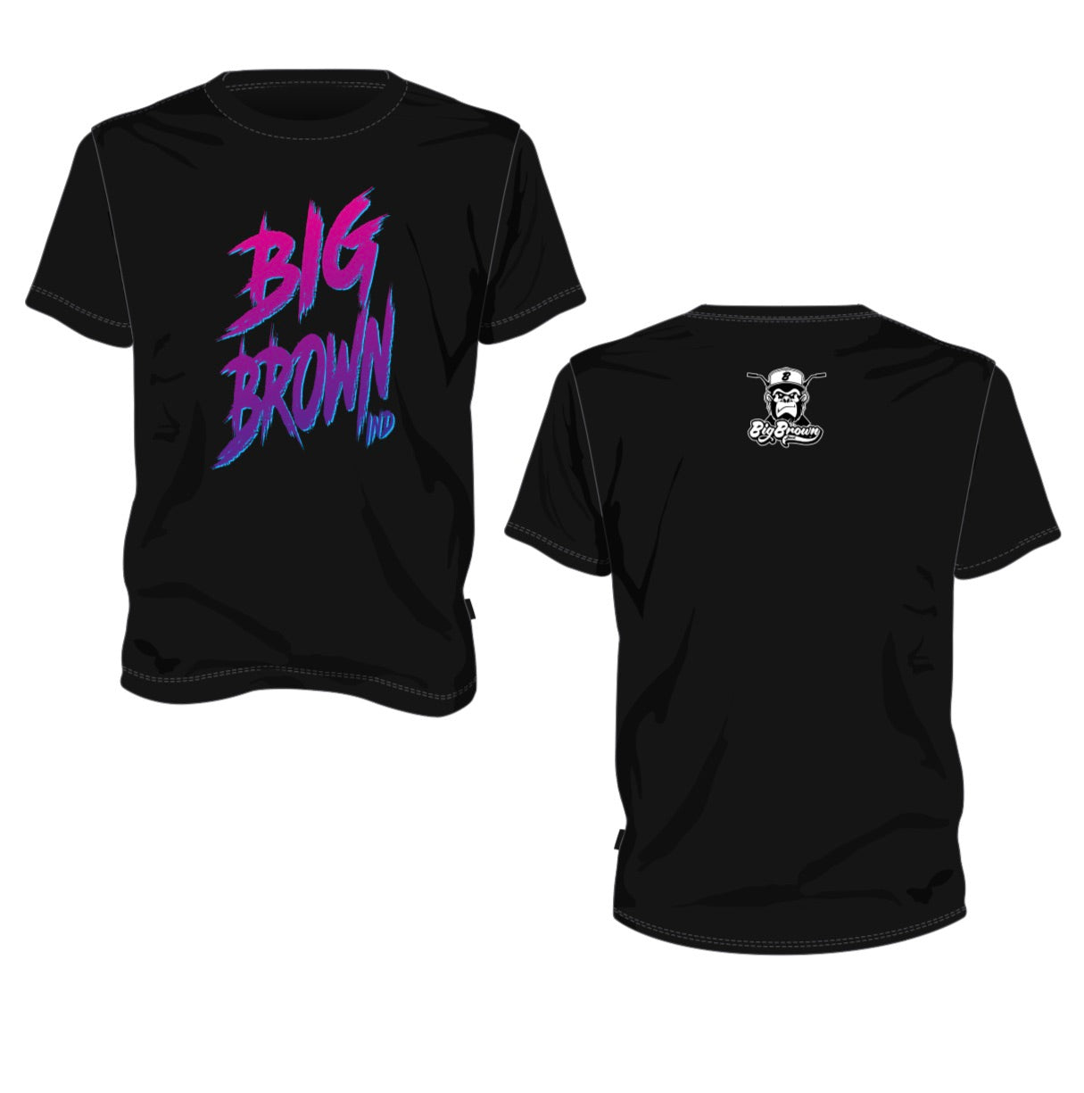 Retro Black Tee